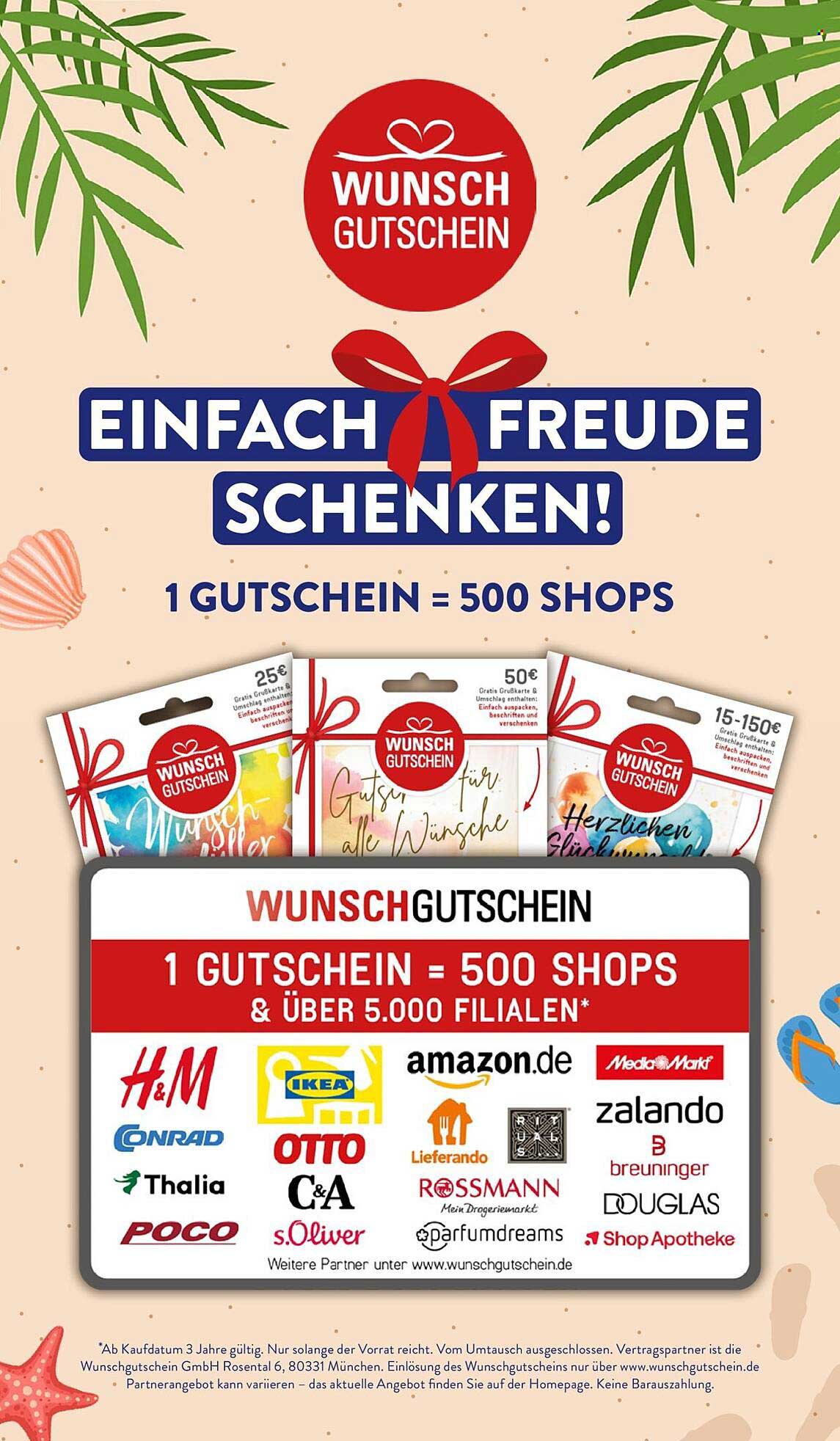 WUNSCH GUTSCHEIN