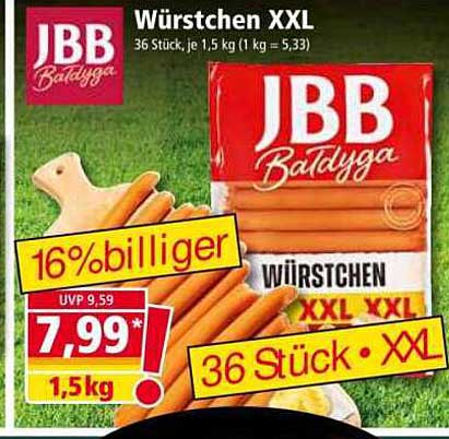 Würstchen XXL