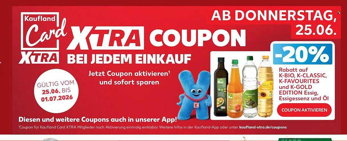 XTRA COUPON BEI JEDEM EINKAUF