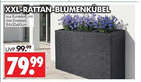XXL-RATAN-BLUMENKÜBEL