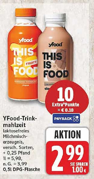 YFood-Trinkmahlzeit