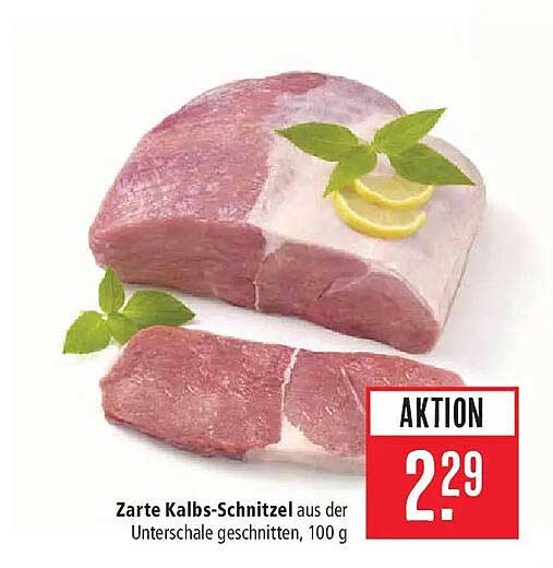 Zarte Kalbs-Schnitzel