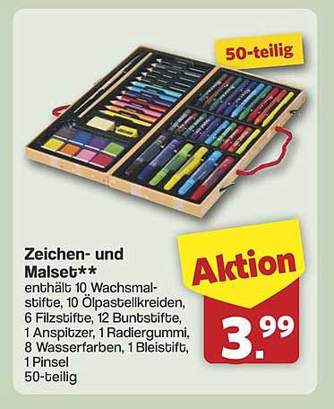 Zeichen- und Malset**