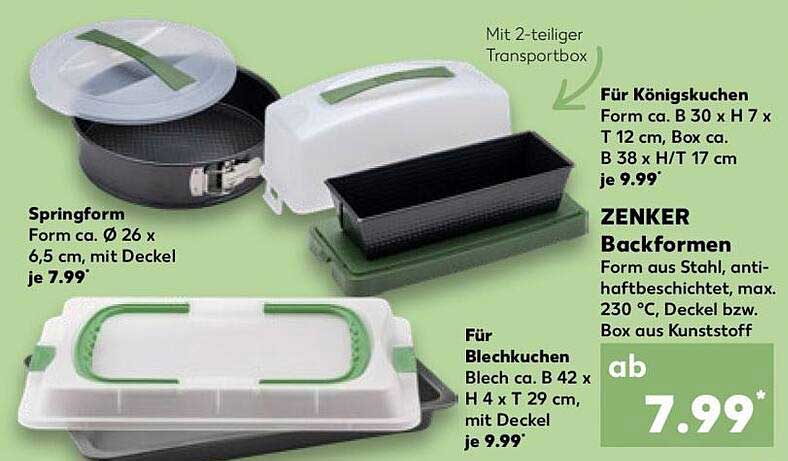 ZENKER Backformen