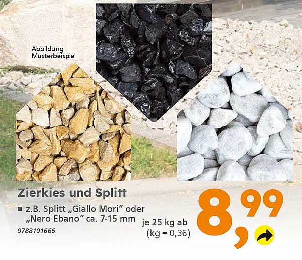 Zierkies und Splitt