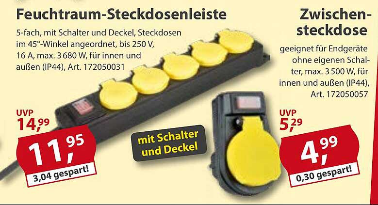 Zwischen-steckdose