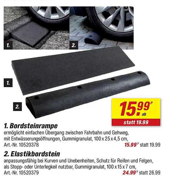 1. Bordsteinrampe