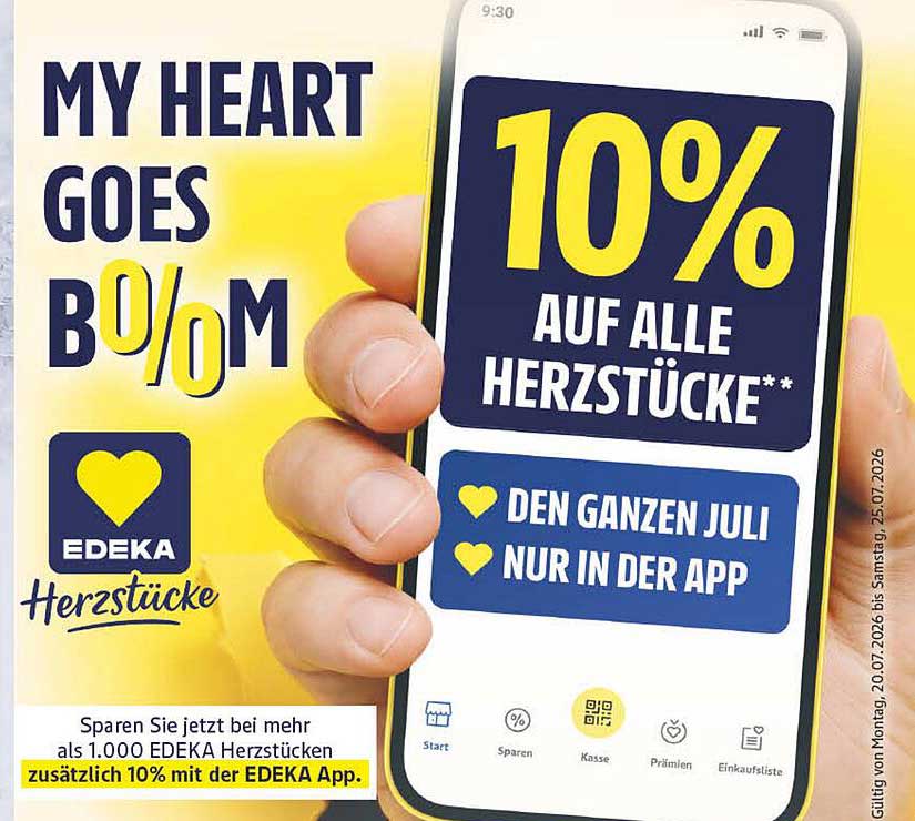 10% AUF ALLE HERZSTÜCKE**
