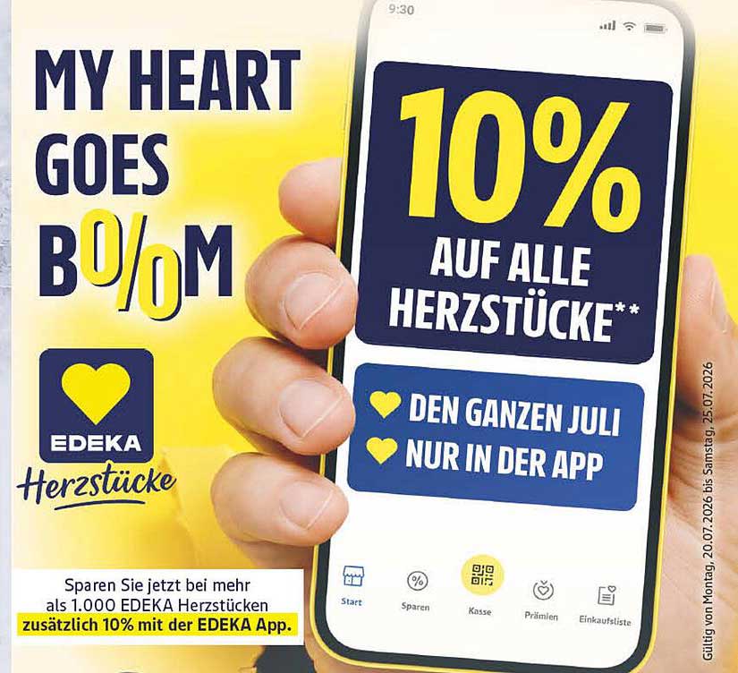 10% AUF ALLE HERZSTÜCKE**