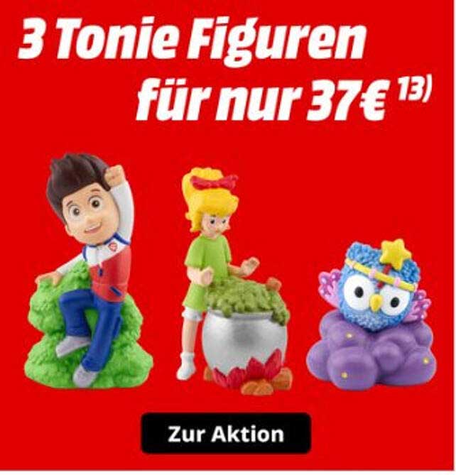 3 Tonie Figuren für nur 37€