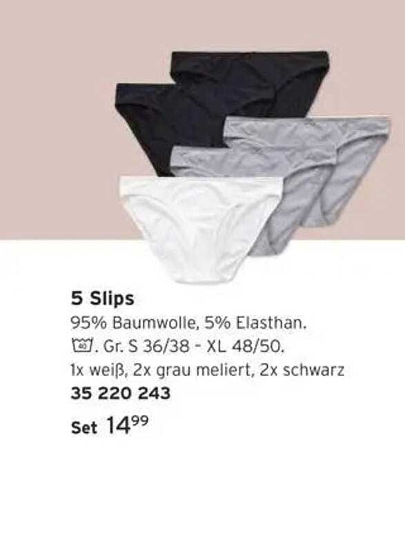 5 Slips