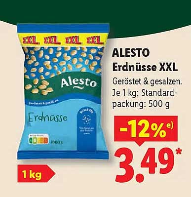ALESTO Erdnüsse XXL