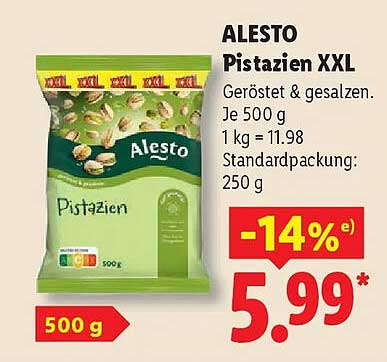 ALESTO Pistazien XXL