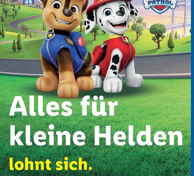 Alles für kleine Helden lohnt sich.