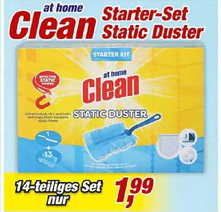 at home Clean Starter-Set Static Duster