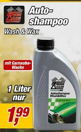 Auto-shampoo Wash & Wax