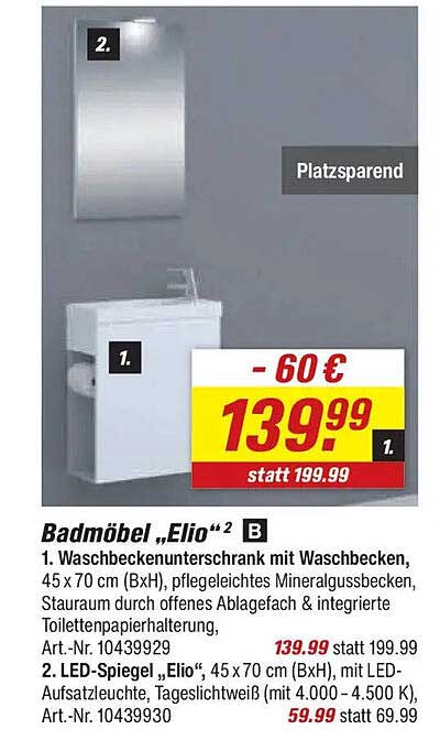 Badmöbel „Elio“