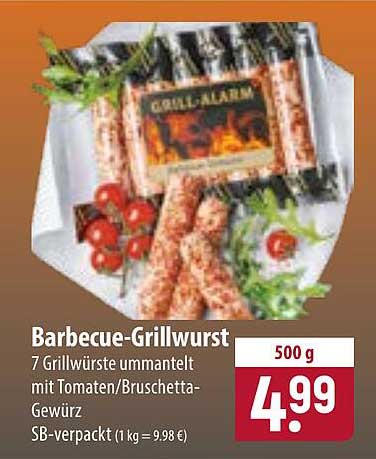 Barbecue-Grillwurst