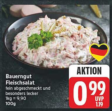 BauernGut Fleischsalat fein abgeschmeckt und besonders lecker