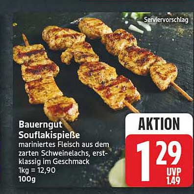 Bauerngut Souflaki-Spieße