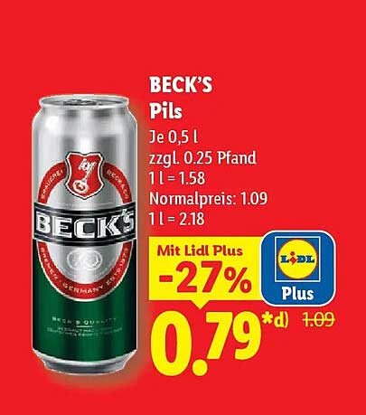 BECK'S Pils