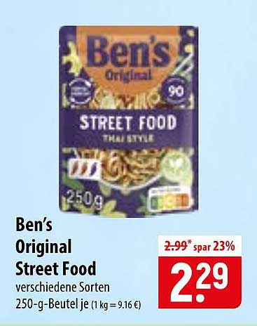 Ben’s Original Street Food