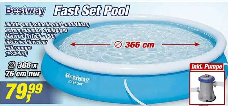 Bestway Fast Set Pool