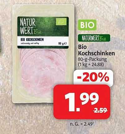 Bio Kochschinken