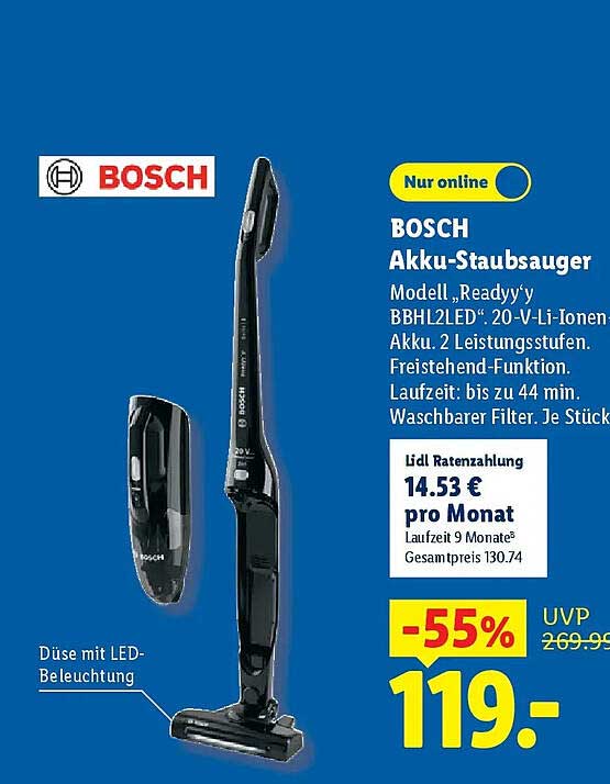 BOSCH Akku-Staubsauger