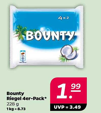 Bounty Riegel 4er-Pack*