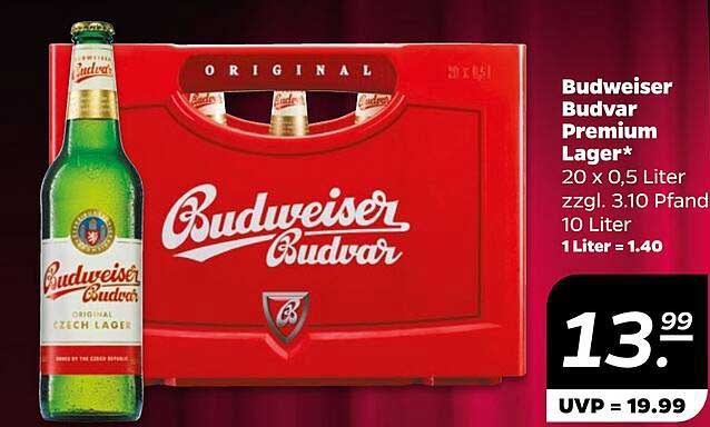 Budweiser Budvar Premium Lager*
