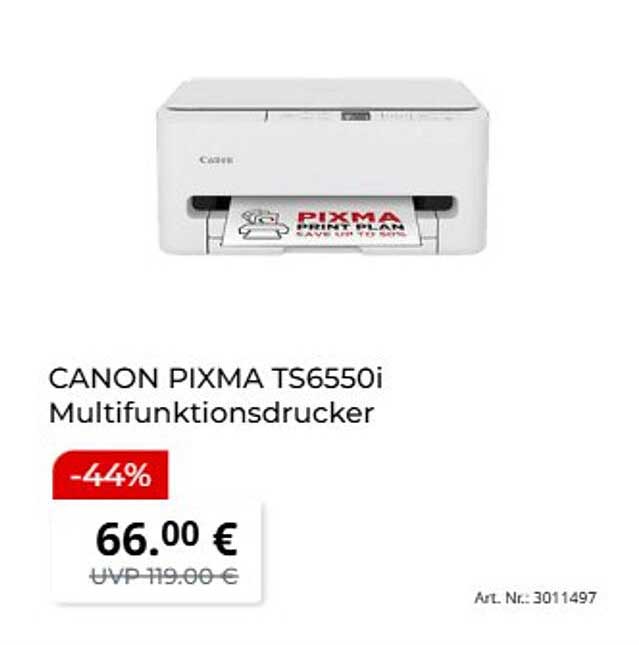 CANON PIXMA TS6550i Multifunktionsdrucker