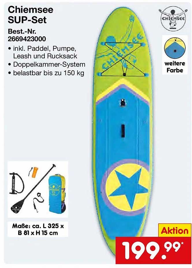 Chiemsee SUP-Set