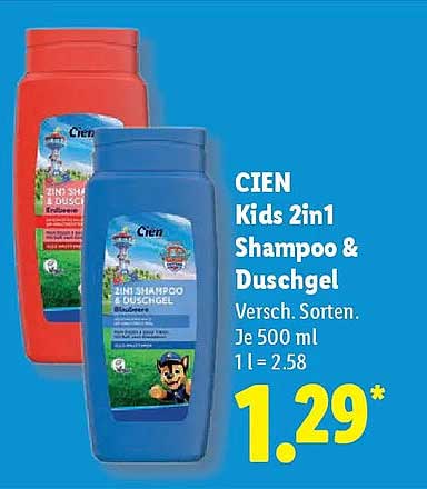 CIEN Kids 2in1 Shampoo & Duschgel