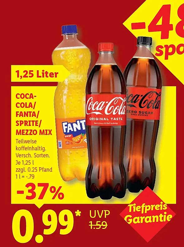 COCA-COLA/ FANTA/ SPRITE/ MEZZO MIX