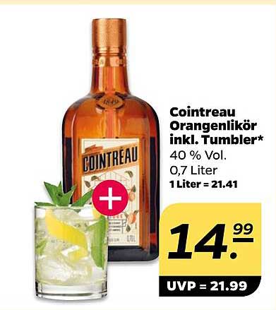 Cointreau Orangenlikör inkl. Tumbler*