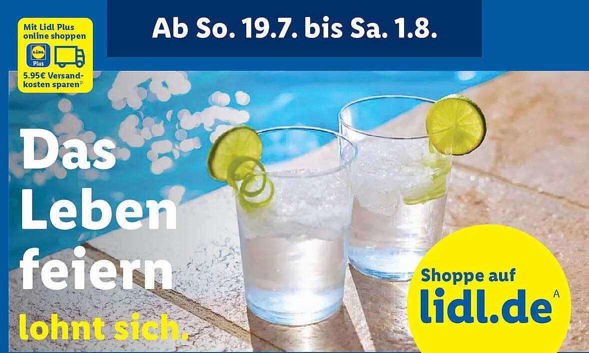 Das Leben feiern lohnt sich.
