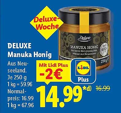 DELUXE Manuka Honig