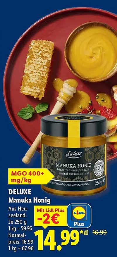 DELUXE Manuka Honig