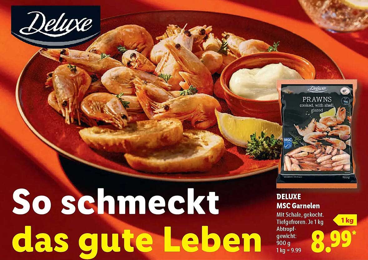 DELUXE MSC Garnelen