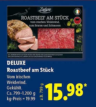 DELUXE Roastbeef am Stück