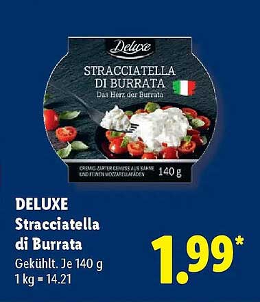 DELUXE Stracciatella di Burrata