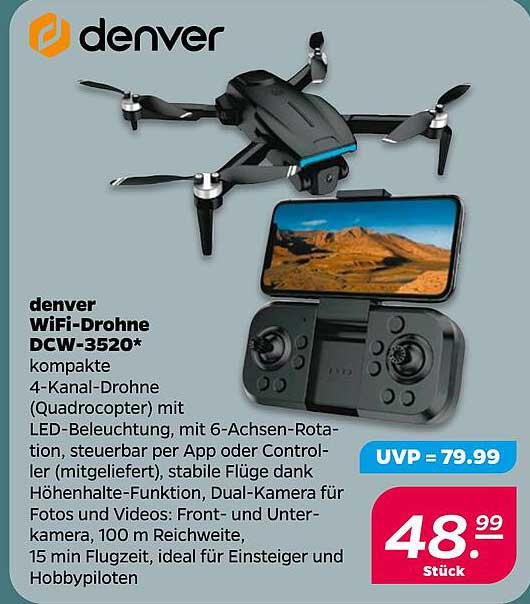 denver WiFi-Drohne DCW-3520*