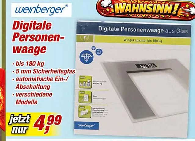 Digitale Personenwaage