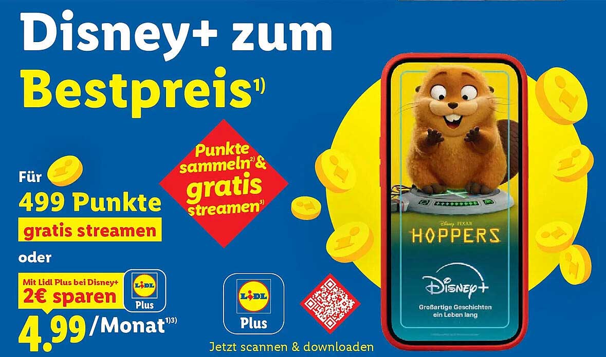 Disney+ zum Bestpreis