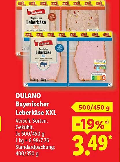 DULANO Bayerischer Leberkäse XXL