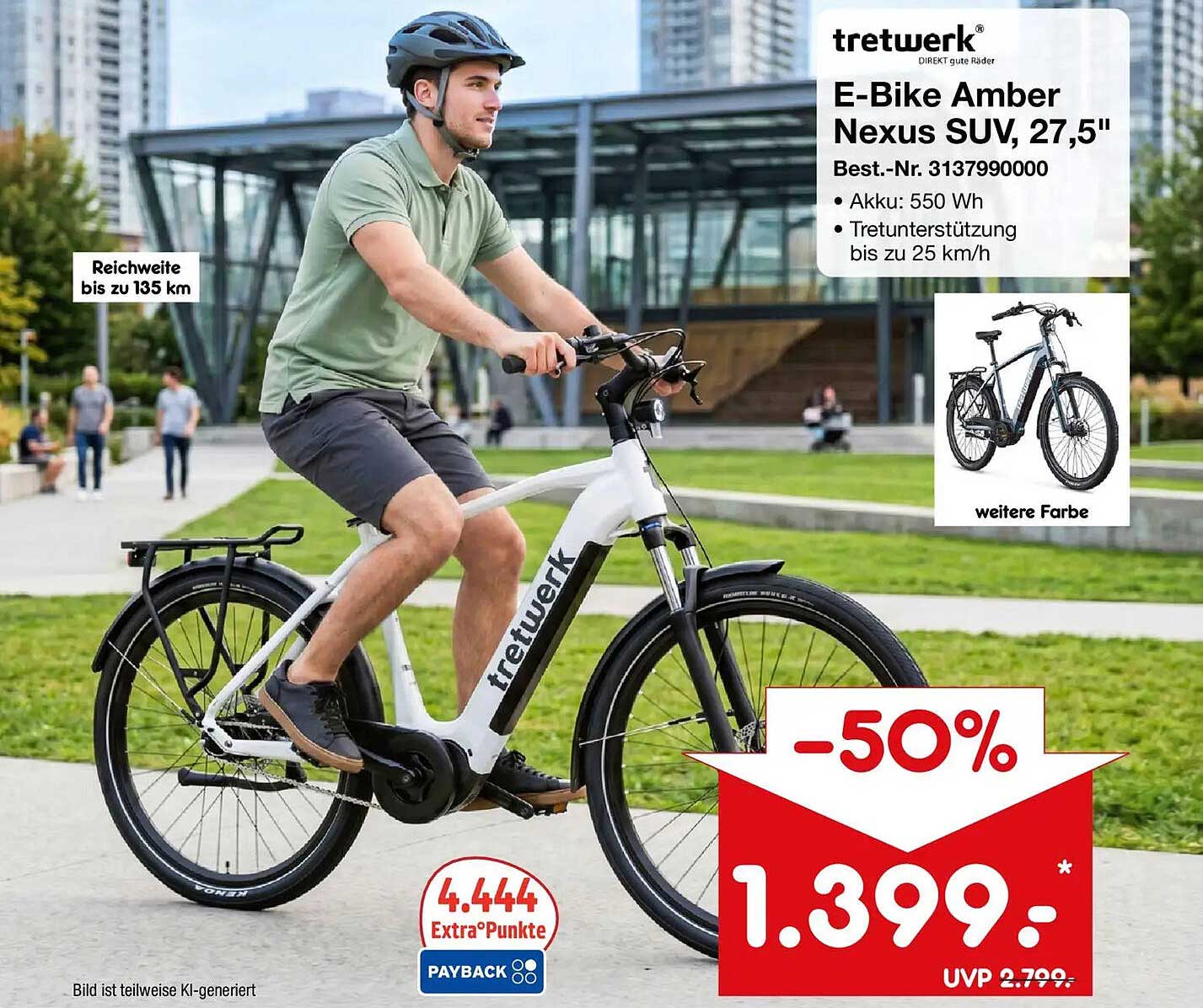 E-Bike Amber Nexus SUV, 27,5"