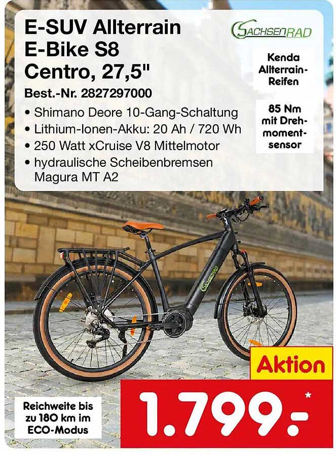 E-SUV Allterrain E-Bike So Centro, 27,5"