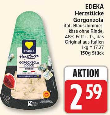 EDEKA Herzstücke Gorgonzola