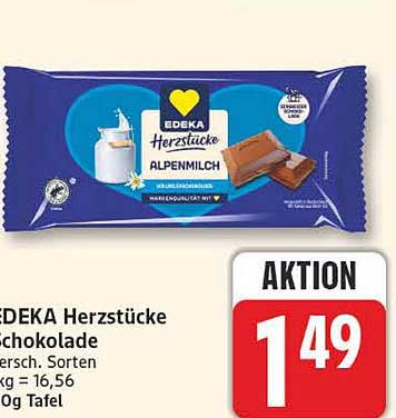 EDEKA Herzstücke Schokolade